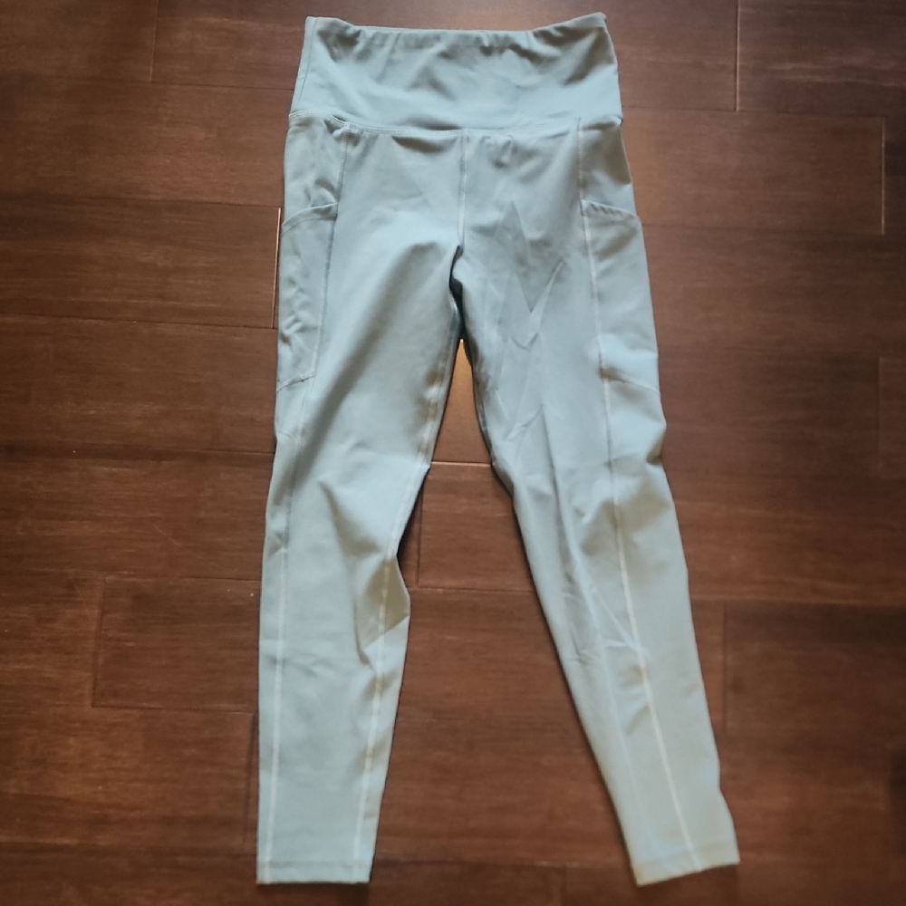 American Eagle Green Pocket Leggings Womens Medium